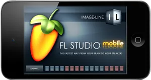 F L Studio Mobile Loading Screen PNG Image