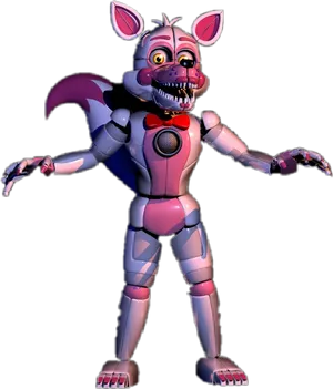 F N A F_ Animatronic_ Funtime_ Foxy PNG Image