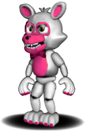 F N A F_ Pink_ Animatronic_ Character PNG Image