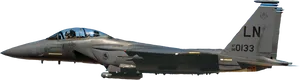 F15 E_ Strike_ Eagle_ In_ Flight PNG Image