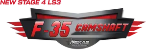 F35 Camshaft Graphic Design PNG Image