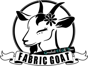 Fabric Goat Logo Design PNG Image