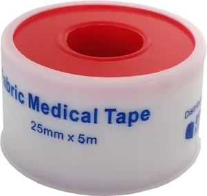 Fabric Medical Tape Roll PNG Image