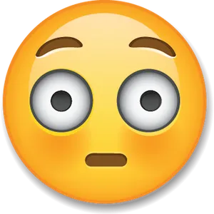 Face With Raised Eyebrows Emoji PNG Image