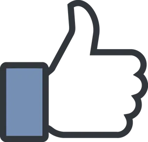 Facebook Like Icon PNG Image