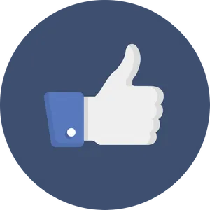 Facebook Like Icon PNG Image