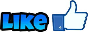 Facebook Like Iconand Button PNG Image