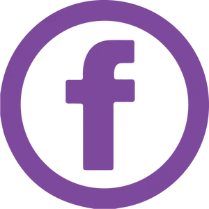Facebook Logo Purple Background