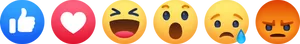 Facebook Reactions Emojis
