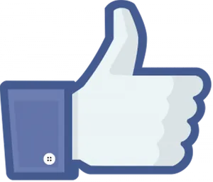 Facebook Thumb Up Icon PNG Image