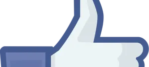 Facebook Thumb Up Symbol PNG Image