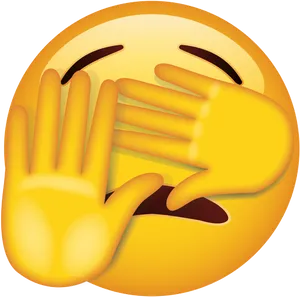 Facepalm_ Emoji_ Annoyance.png PNG Image