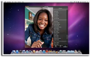 Facetime Video Call Screen PNG Image