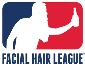 Facial Hair League Logo PNG Image