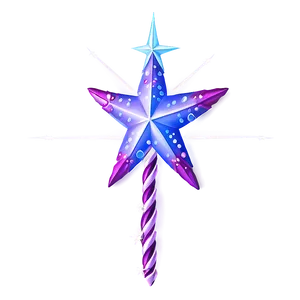 Fairy Star Wand Png Vhw PNG Image