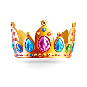 Fairy Tale Cartoon Crown Png Tkv82 PNG Image