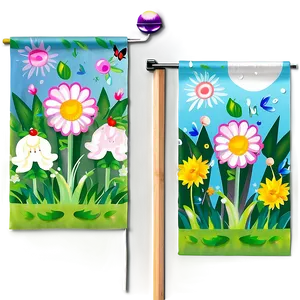 Fairy Tale Garden Flag Png Bbf83 PNG Image