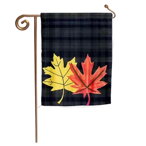 Fall Leaves Garden Flag Png 16 PNG Image