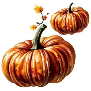 Fall Pumpkin Clipart Png Bkg PNG Image