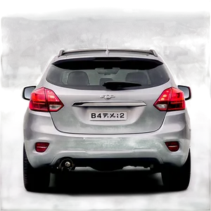 Family Car Back View Png Sdm81 PNG Image