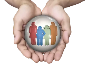 Family Protection Concept PNG Image