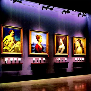 Famous Paintings Museum PNG 06202024 PNG