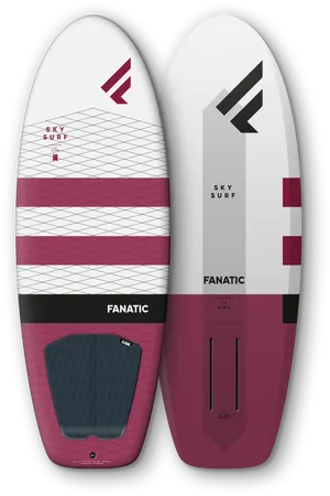 Fanatic Sky Surf Boards Design PNG Image