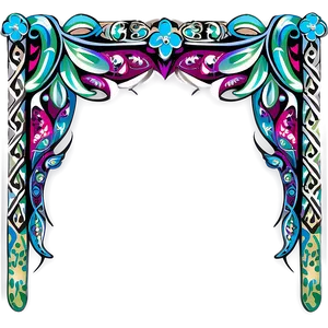 Fancy Border Png Mck87 PNG Image