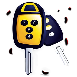 Fancy Car Keys Png 06122024 PNG Image