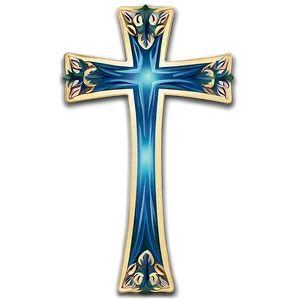 Fancy Cross Pattern Png 06292024 PNG Image