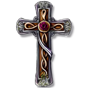 Fancy Cross Tattoo Design Png 17 PNG Image