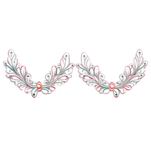 Fancy Line Embroidery Design Png Iey PNG Image