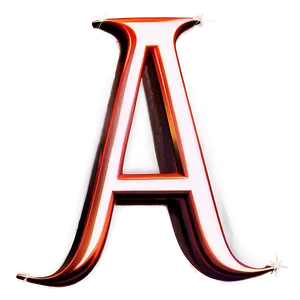 Fancy Script Letter A Png 13 PNG Image