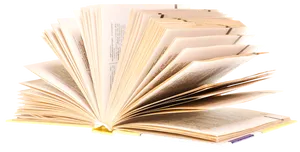 Fanned Open Book.png PNG Image