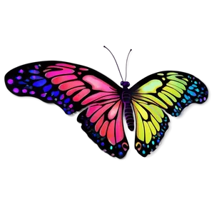 Fantasy Butterfly Glow Png Evb3 PNG Image