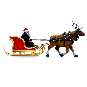 Fantasy Christmas Sleigh Png Tuc PNG Image