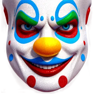 Fantasy Clown Face Artwork Png Nwn PNG Image