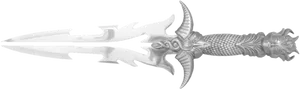 Fantasy Dagger Design PNG Image