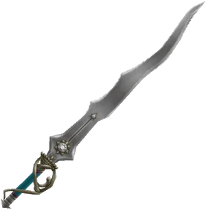 Fantasy Diamond Sword Graphic PNG Image