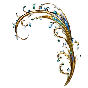 Fantasy Flourish Scroll Png Jwx PNG Image