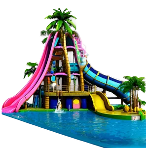 Fantasy Island Water Park Png Aci PNG Image