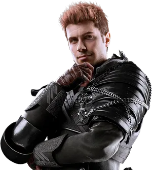 Fantasy Knight Portrait PNG