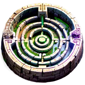 Fantasy Labyrinth World Png 06252024 PNG Image