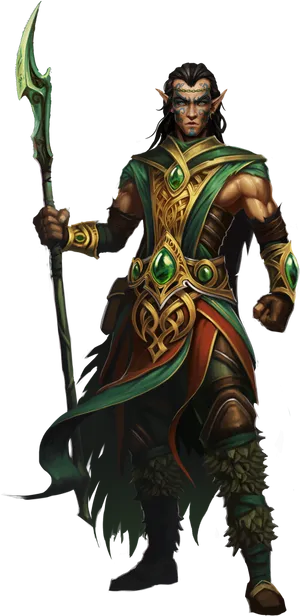 Fantasy Loki Artwork PNG Image