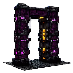 Fantasy Nether Gateway Png Ogi PNG Image