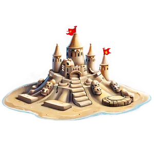 Fantasy Sandcastle Png Gok PNG Image