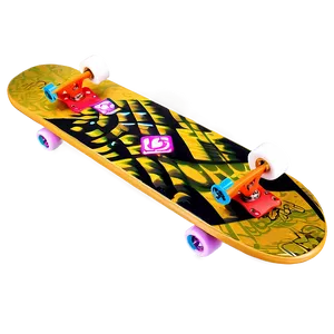 Fantasy Skateboard Deck Scene Png Adw22 PNG Image