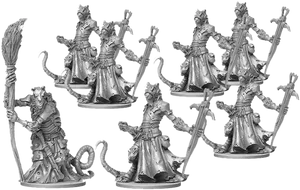 Fantasy Sorceress Miniatures PNG Image