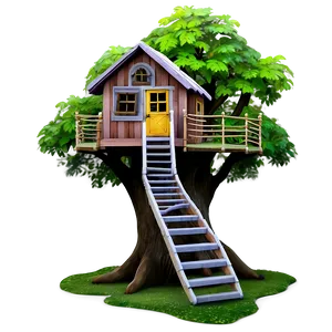 Fantasy Tree House Png Csf40 PNG Image