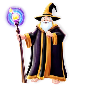 Fantasy Wizard Character Png Ehy PNG Image